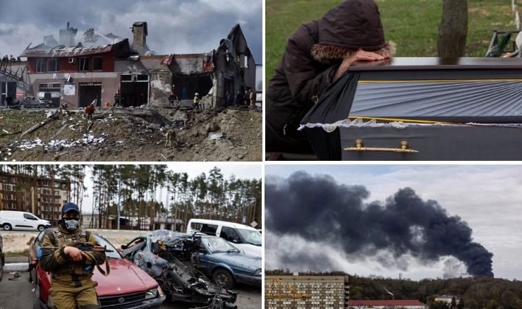 Rusija kaže da je tijekom noći pokrenula masovne udare na ukrajinsku vojsku