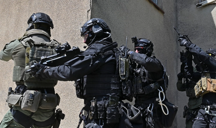 Antiteroristička vojna policija u akciji s kolegama iz Slovenije i MUP-a RH