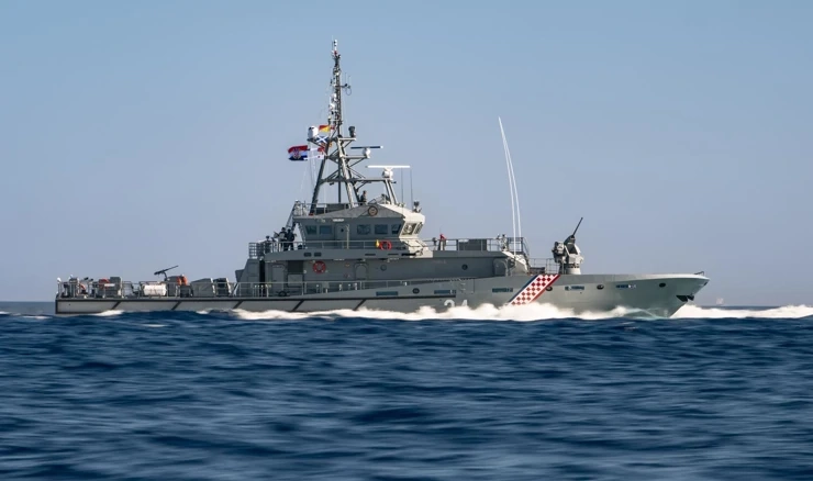 Redovite godišnje vježbe HRM-a na srednjem Jadranu