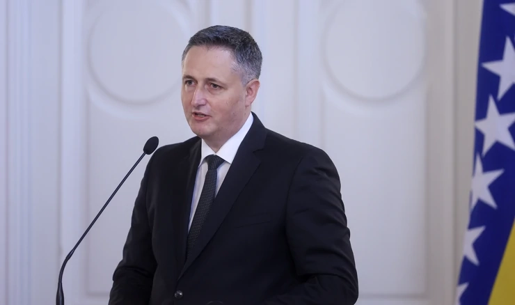 Predsjedatelj Predsjedništva BiH Denis Bećirović