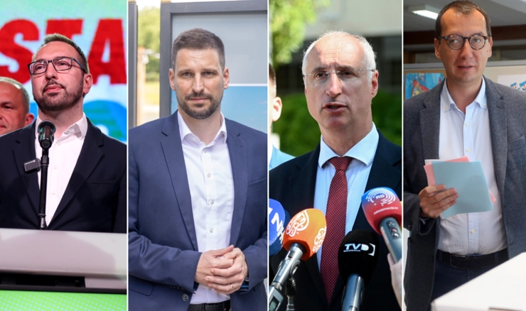Tomislav Tomašević, Ivan Radić, Ivica Puljak, Marko Filipović 