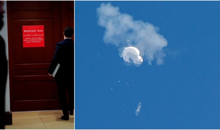 Američke snage srušile su kineski balon 