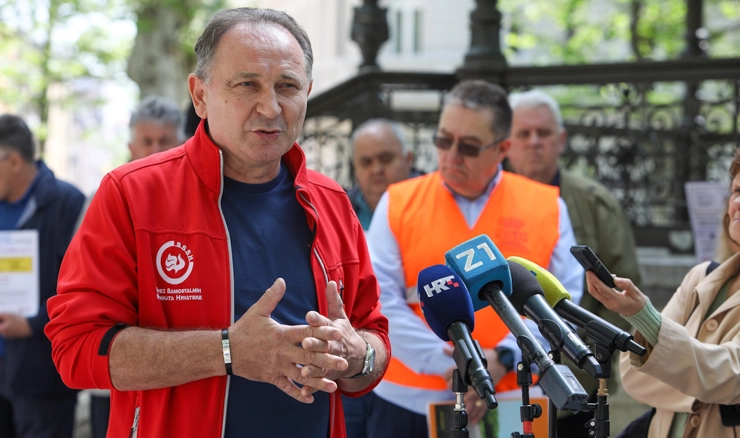 Predsjednik SSSH Mladen Novosel