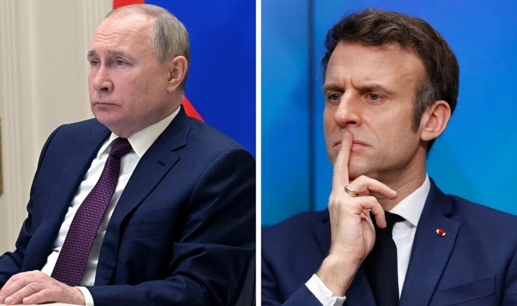 Putin i Macron