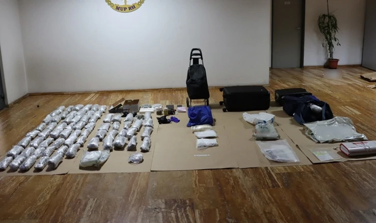 Zagrebački policajci pronašli više od 52 kilograma droge