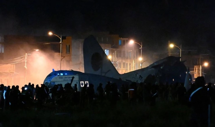 Bolivijski vojni zrakoplov srušio se blizu glavnog grada La Paza