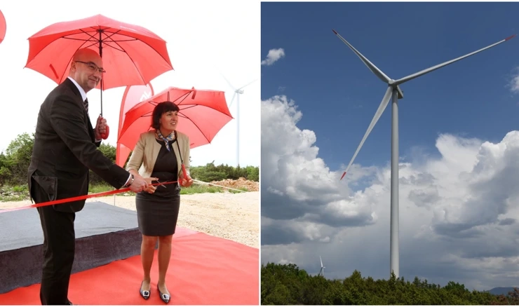 Vjetroelektrana Ljubač službeno puštena u rad