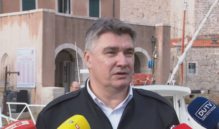 Predsjednik Zoran Milanović u Dubrovniku