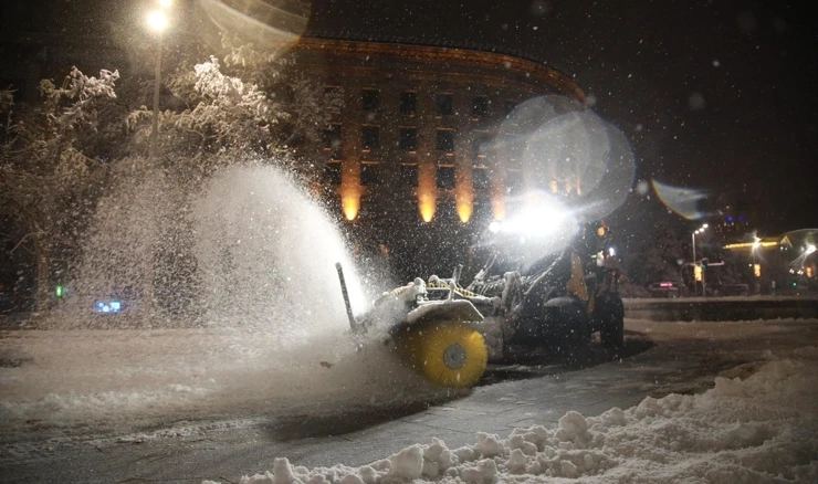 Beograd zabijelio snijeg 