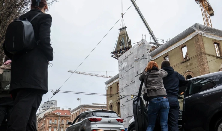 Uklonjen toranj s Hrvatskog katoličkog sveučilišta