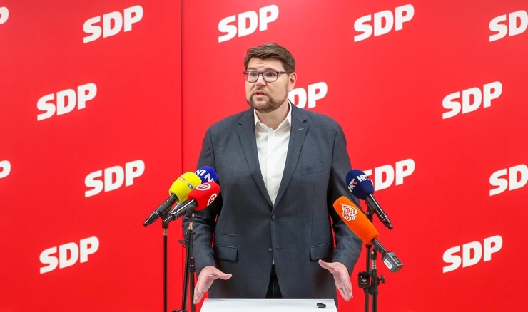 Peđa Grbin, predsjednik SDP-a