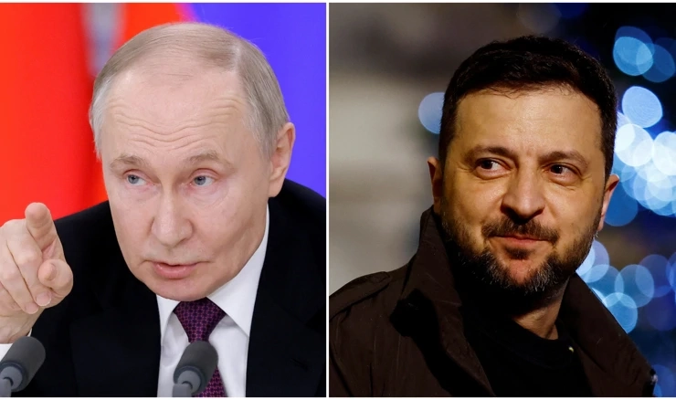 Putin i Zelenski
