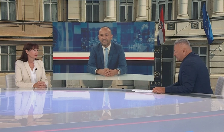 Vesna Vučemilović, nezavisna saborska zastupnica te Hrvoje Zekanović, saborski zastupnik HDS-a