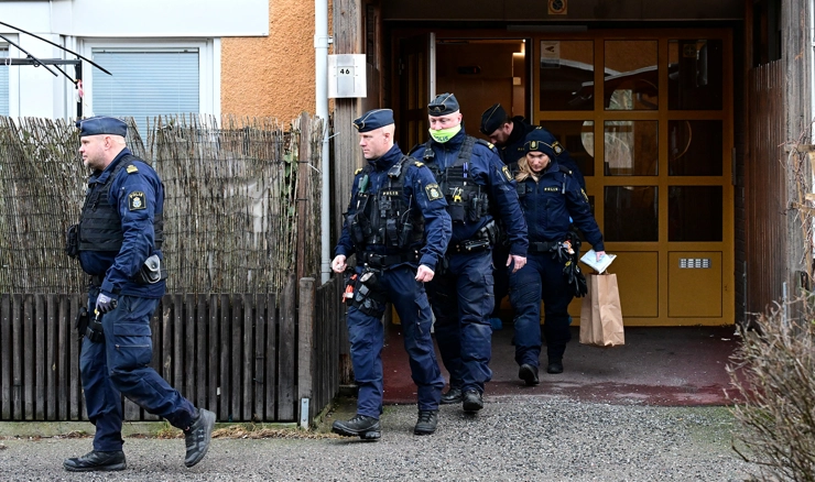 Operacija policije u Sodertaljeu