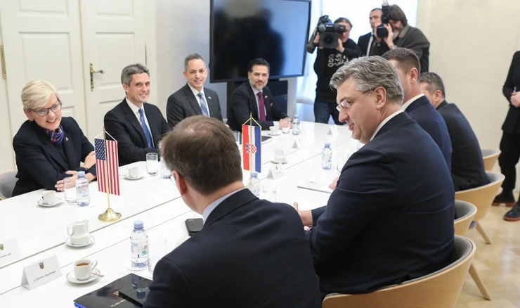 Premijer Plenković s američkom ministricom za energetiku Jennifer Granholm