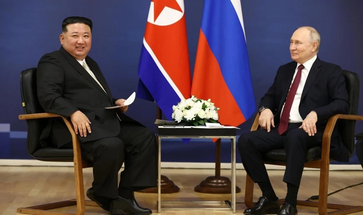 Vladimir Putin i Kim Jong Un