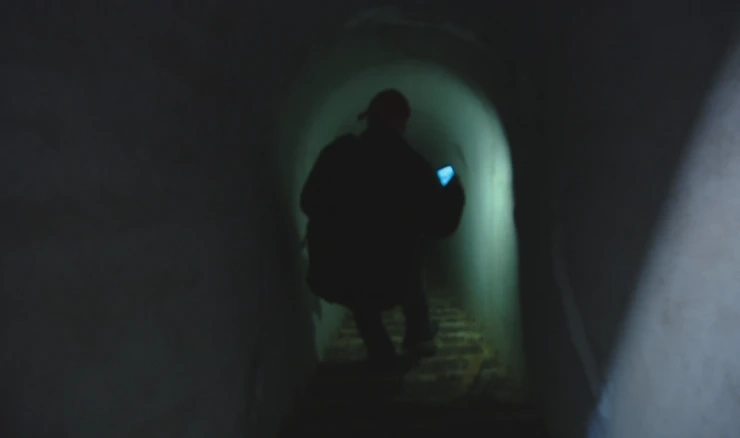 Ulaz u bunker na Biševu