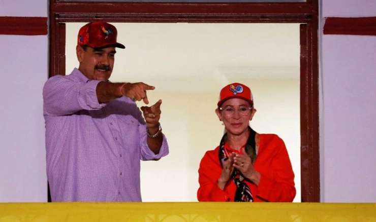 Nicolas Maduro i njegova supruga Cilia Flores, arhivska fotografija 