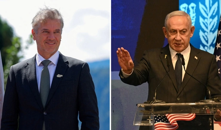 Robert Golob / Benjamin Netanyahu