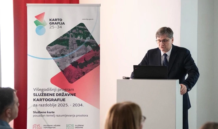 Ravnatelj Državne geodetske uprave Antonio Šustić 