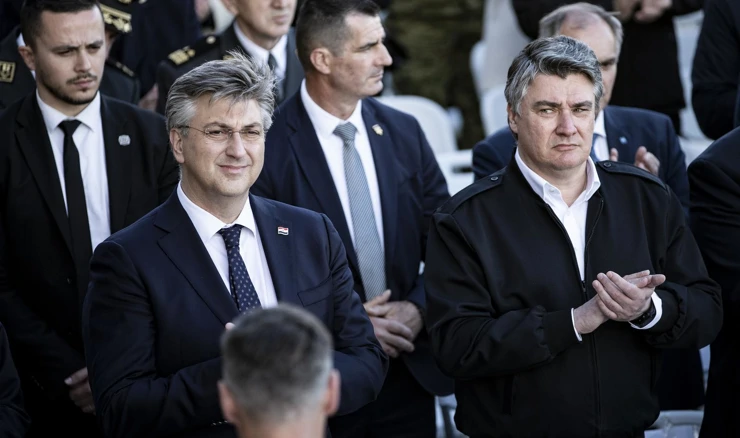 Andrej Plenković i Zoran Milanović