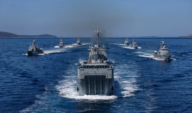 Vježba Hrvatske ratne mornarice