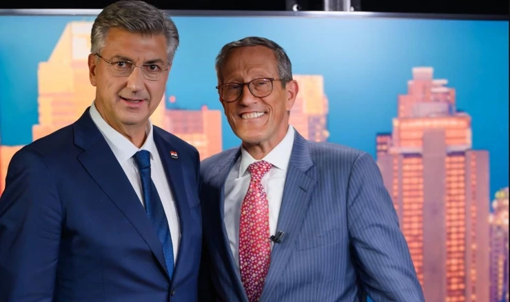 Premijer Andrej Plenković dao intervju za CNN