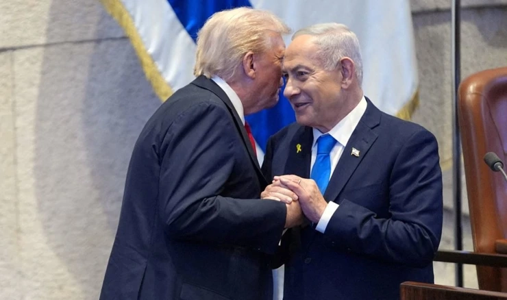 Donald Trump i Benjamin Netanyahu, arhivska fotografija  