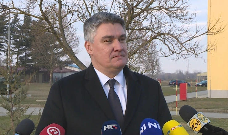 Predsjednik MIlanović u Varaždinu