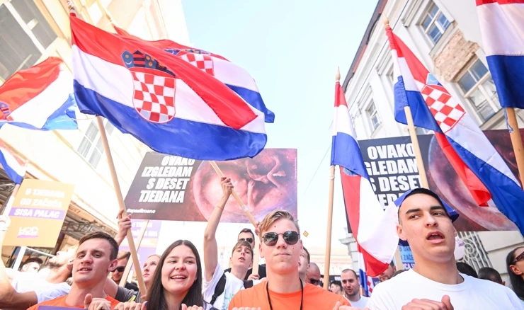 Hod za život u Zagrebu 