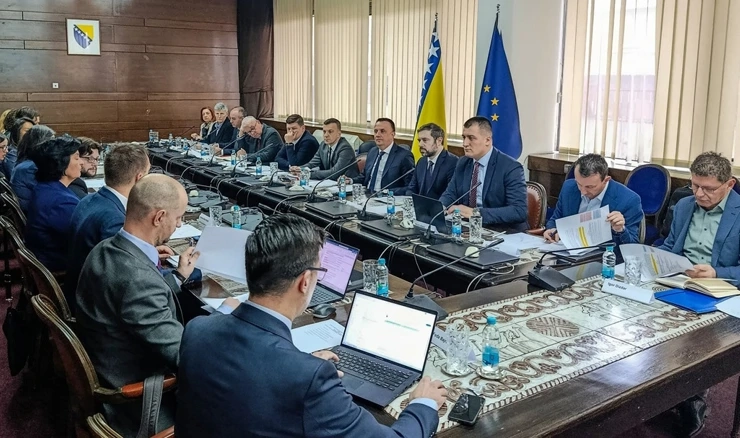 Sastanak američkih, bošnjačkih i hrvatskih predstavnika