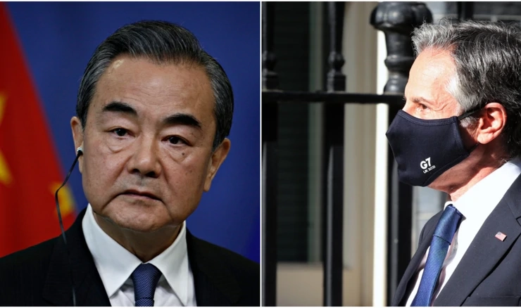Wang Yi i Antony Blinken