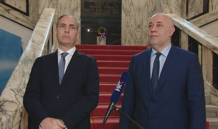 Stephen Nikola Bartulica i Milan Vrkljan
