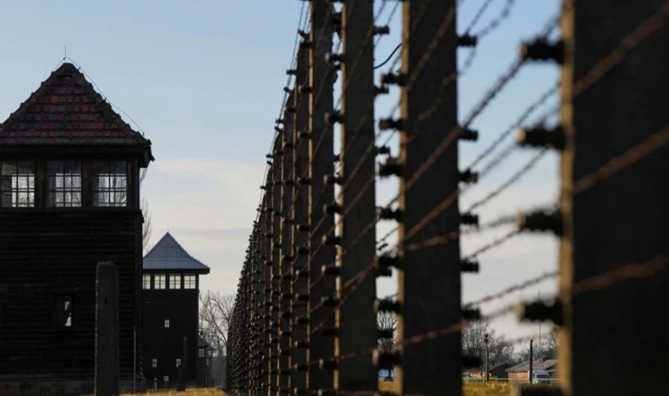 Na mjestu bivšeg koncentracijskog logora Auschwitz-Birkenau