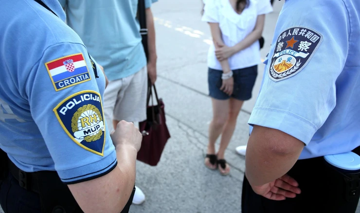 Kineska i hrvatska policija 