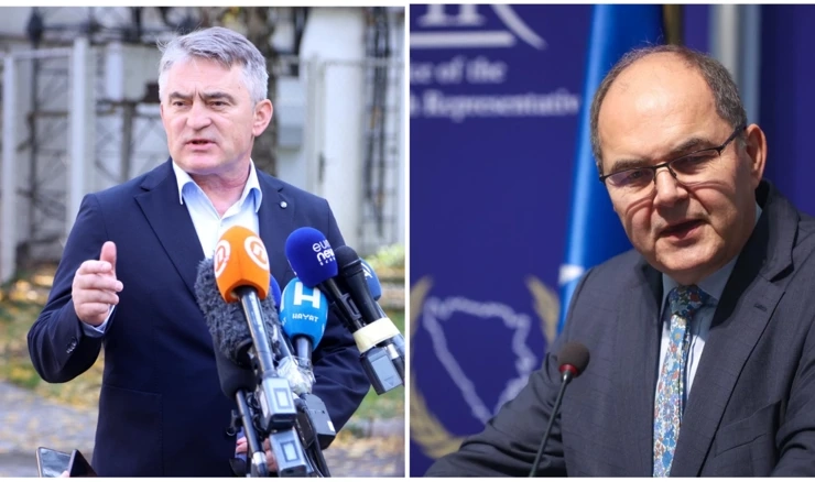 Željkko Komšić i Christian Schmidt