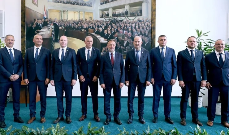 Jandroković s Viteškim alkarskim društvom