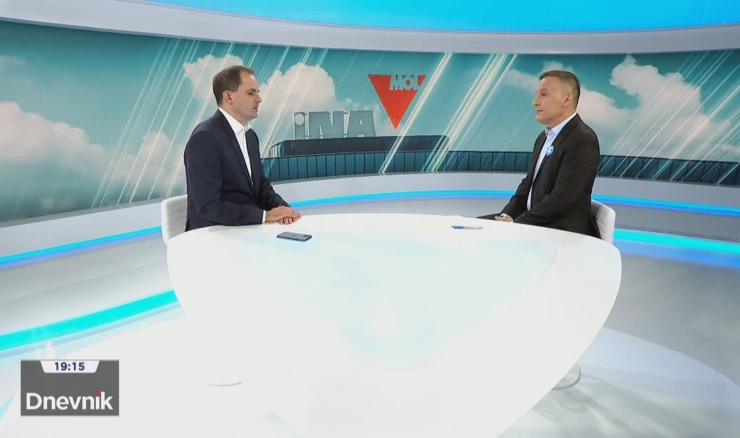 Malenica u središnjem Dnevniku HTV-a
