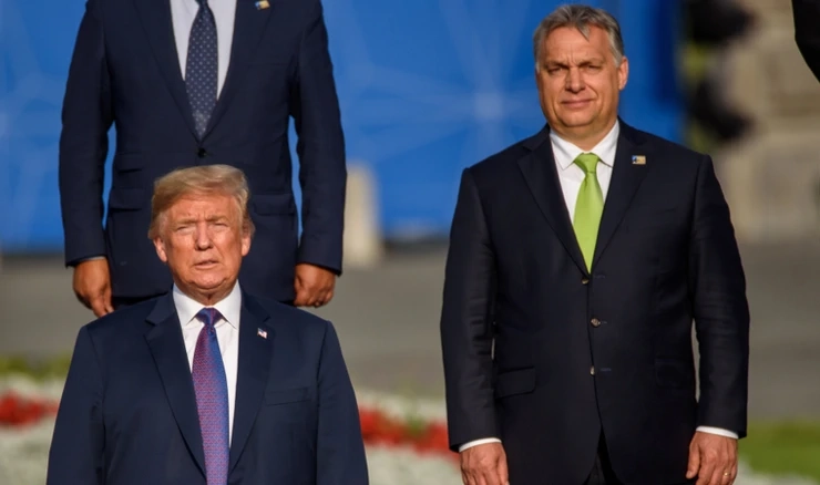 Donald Trump i Viktor Orban