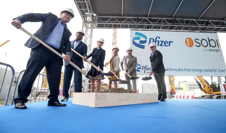 Pfizer obilježio početak radova
