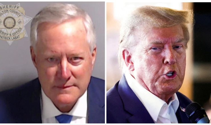 Mark Meadows i Donald Trump