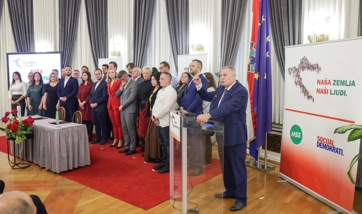 Vidović i Beljak potpisali Povelju o političkoj suradnji HSS-a i stranke Socijaldemokrata