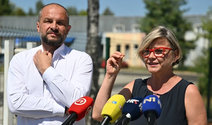 Sandra Benčić i Siniša Hajdaš Dončić