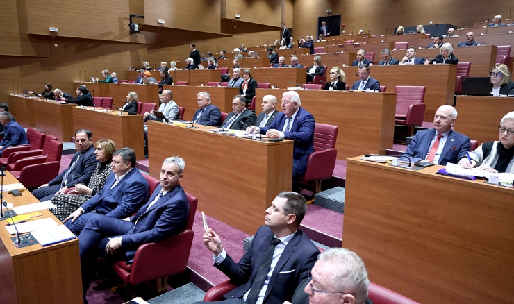 Sjednica Hrvatskog sabora 
