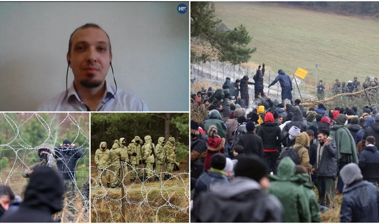 Val migranata na poljskoj granici koji dolaze iz Bjelorusije
