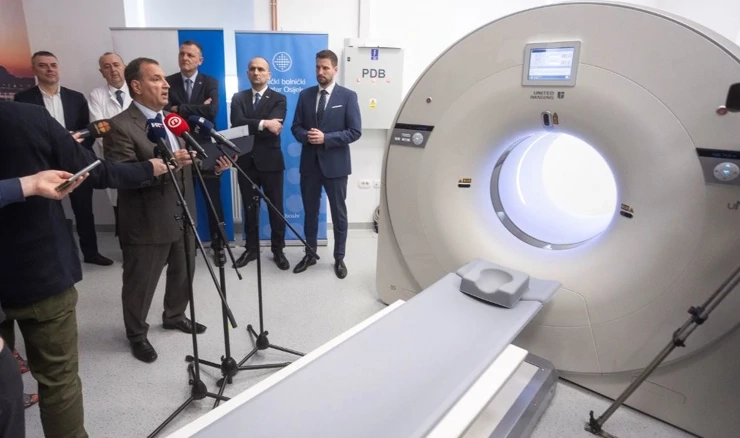 Obilazak KBC-a Osijek povodom početka rada PET/CT dijagnostike