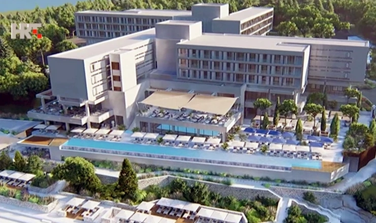 hotel en la costa croata