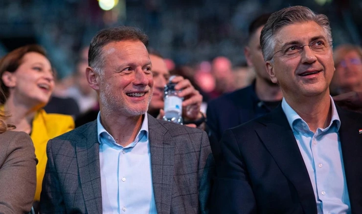 Gordan Jandroković i Andrej Plenković