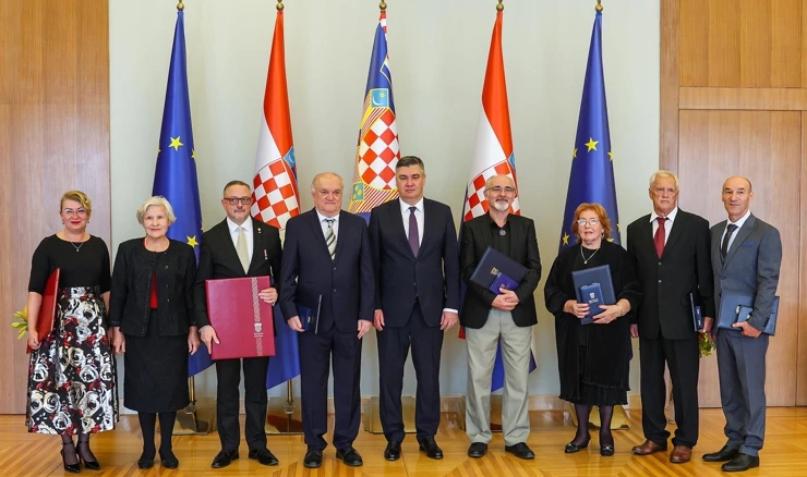Predsjednik Milanović uručio je odlikovanja i priznanja