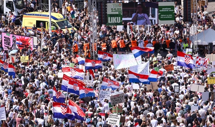 Božinović nije otkrio procjene policije o broju ljudi na prosvjedu